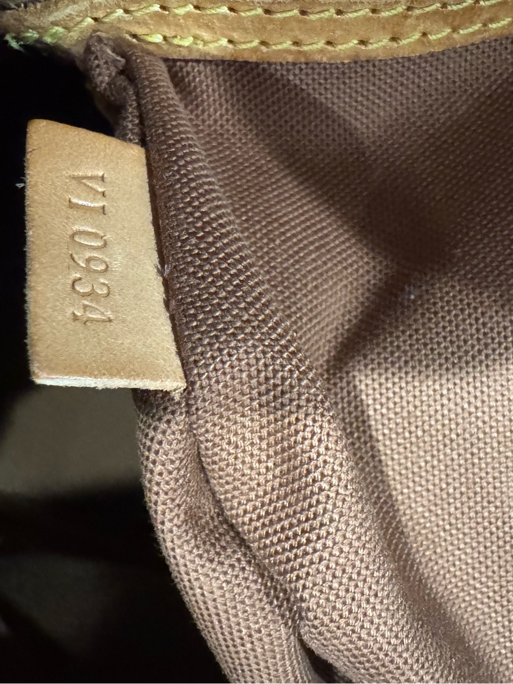 Louis Vuitton Brown Monogram Alma Satchel - Picture 8 of 8